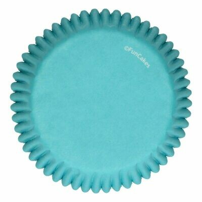 FunCakes Cupcake Cases -TURQUOISE -Θήκες Ψησίματος -Τιρκουάζ -48 τεμ