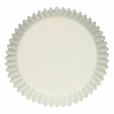FunCakes Cupcake Cases -BULK WHITE -Θήκες Ψησίματος -Λευκό 500 τεμ