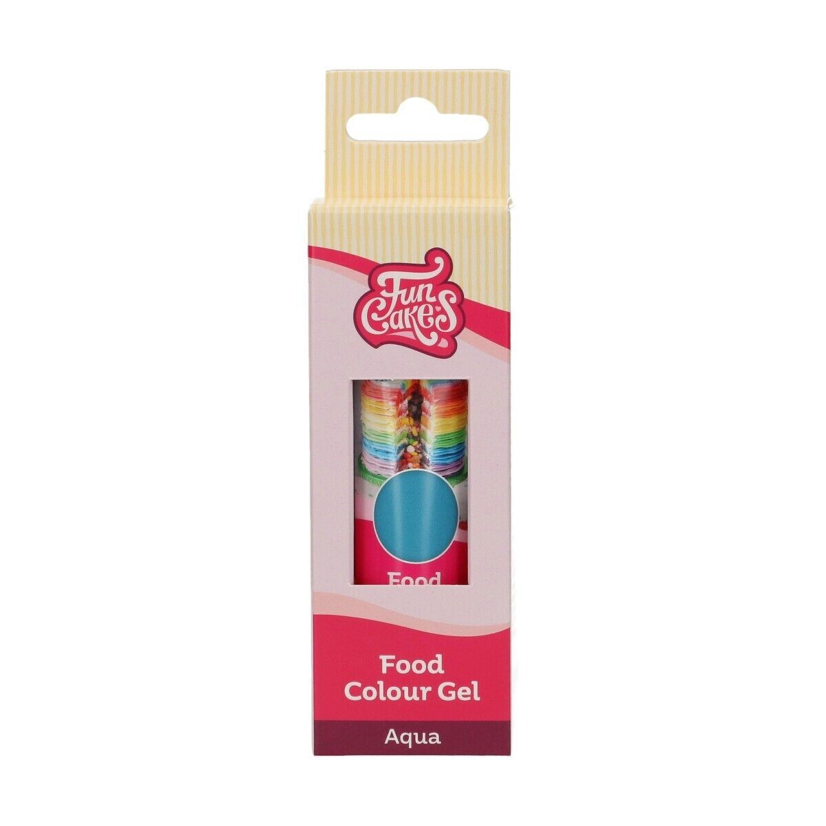 FunCakes FunColours GEL -AQUA -Χρώμα Τζελ -Υδάτινο Μπλε 30γρ