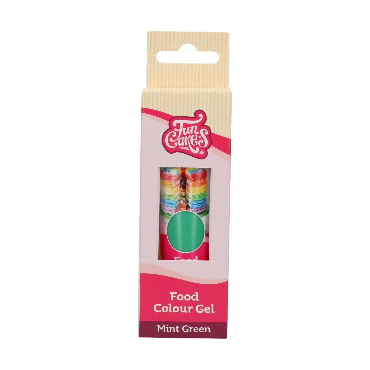 FunCakes FunColours GEL -MINT GREEN -Χρώμα Τζελ - Πράσινο της Μέντας 30γρ
