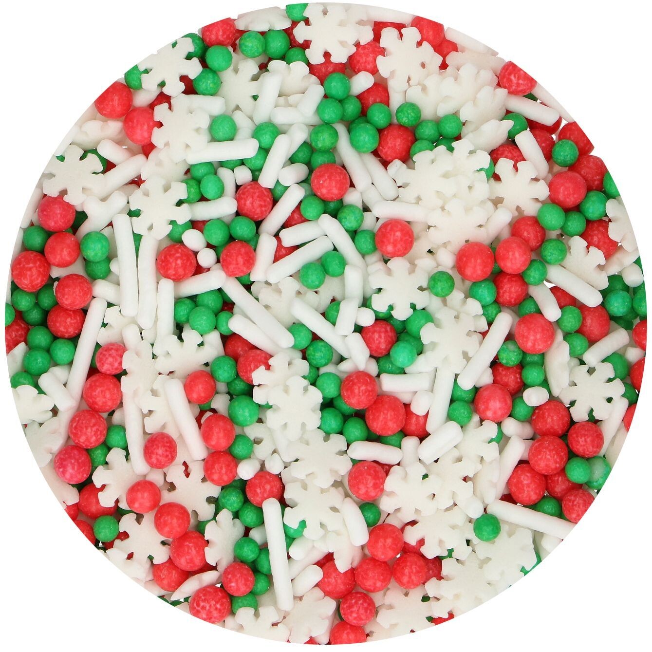 FunCakes Sprinkle Mix 60γρ -CHRISTMAS MEDLEY - Μείγμα  Ζαχαρωτών - Χριστούγεννα