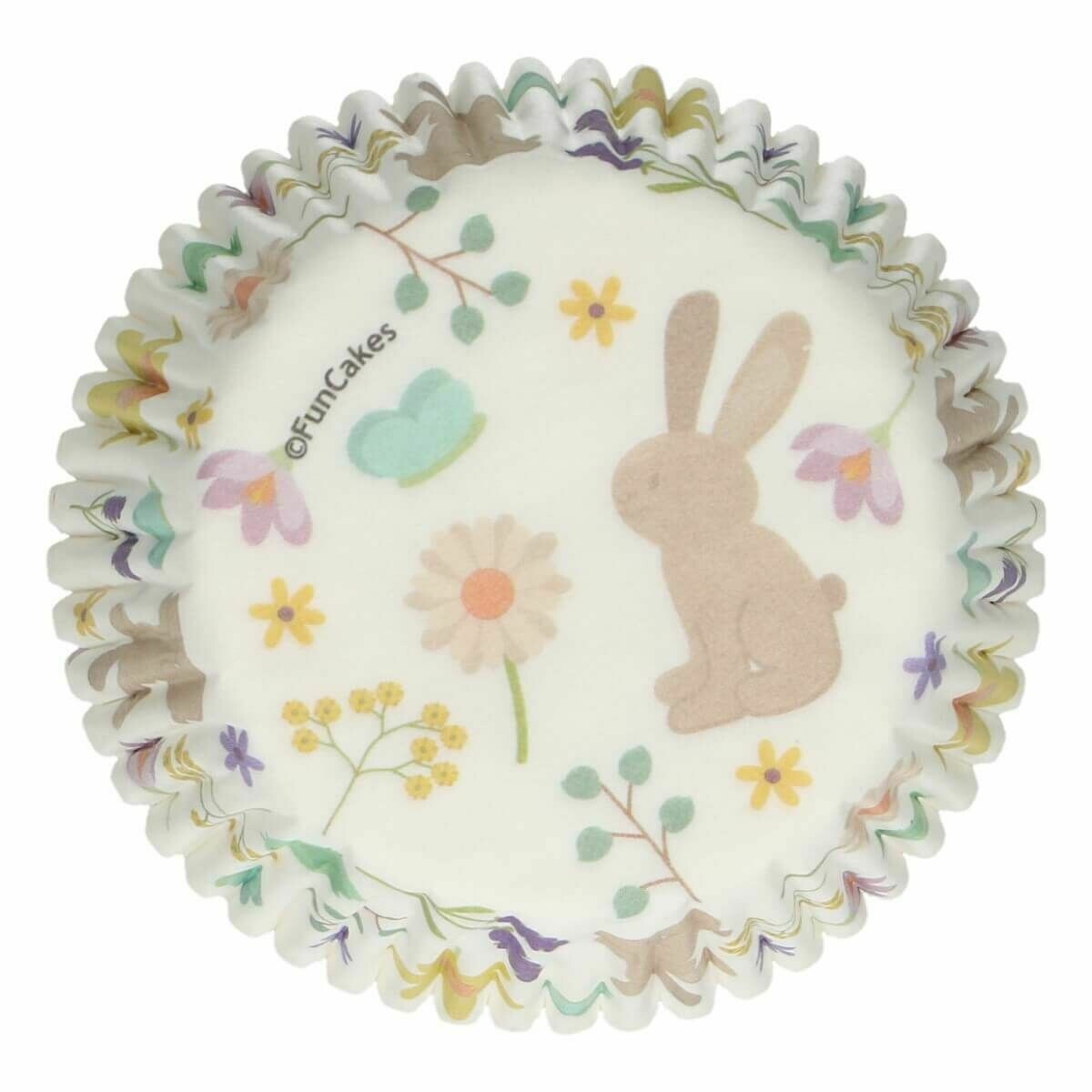 FunCakes Cupcake Cases -SPRING ANIMALS -Θήκες Ψησίματος με ανοιξιάτικο θέμα 48 τεμ