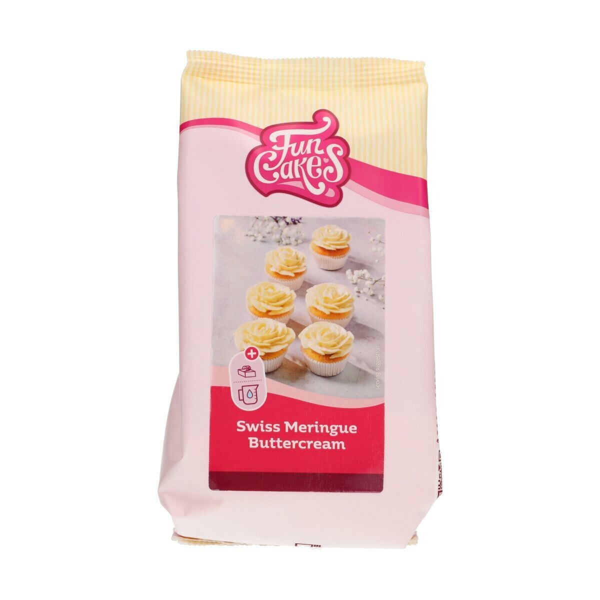 FunCakes Mix for SWISS MERINGUE BUTTERCREAM 400γρ - Μείγμα για Ελβετική Βουτυρόκρεμα