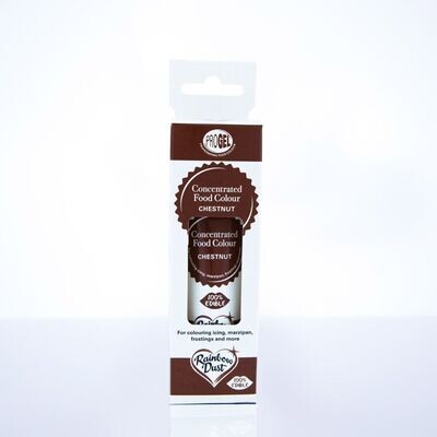 Rainbow Dust ProGel® -CHESTNUT -Χρώμα Τζελ  Κάστανο 25γρ