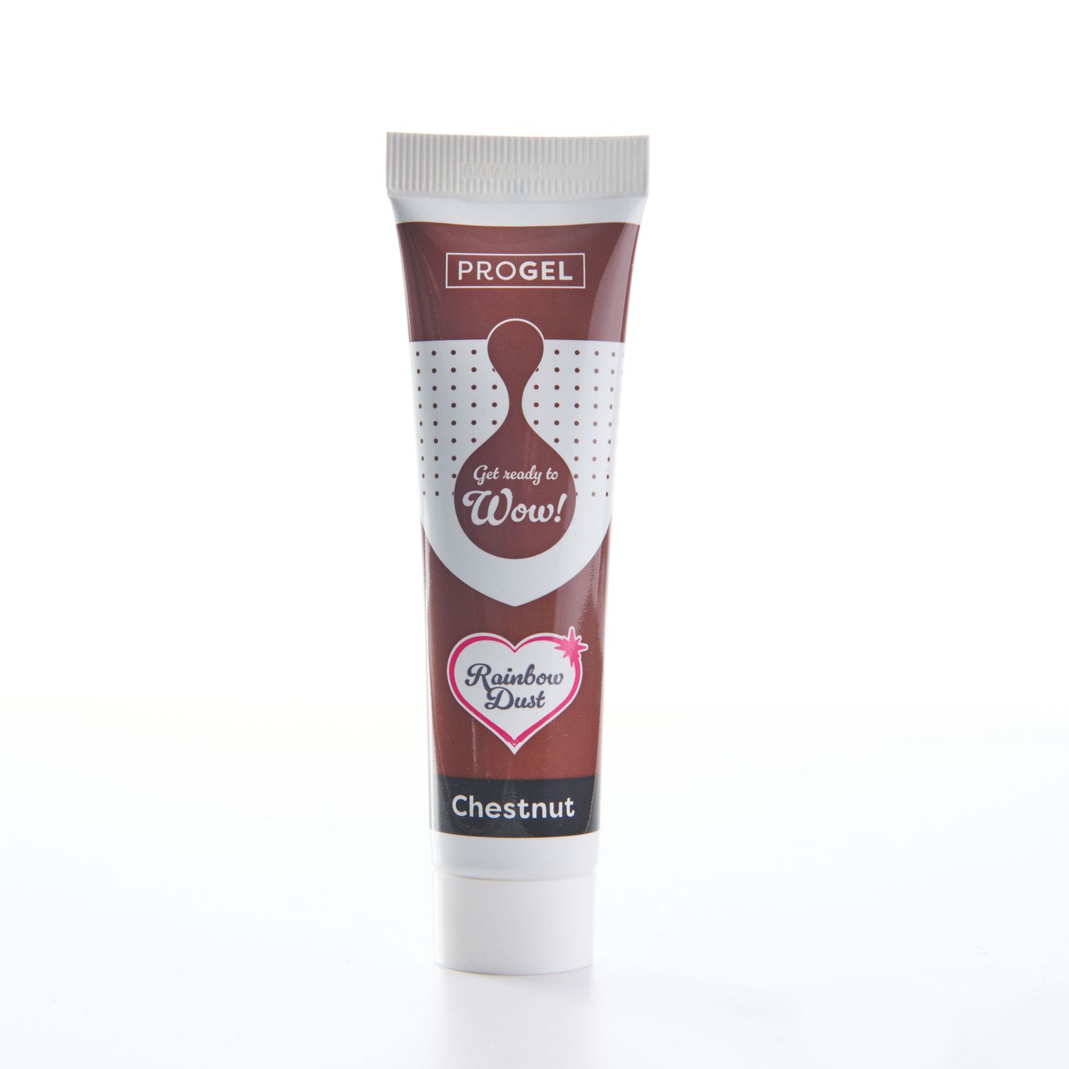 Rainbow Dust ProGel® -CHESTNUT -Χρώμα Τζελ  Κάστανο 25γρ