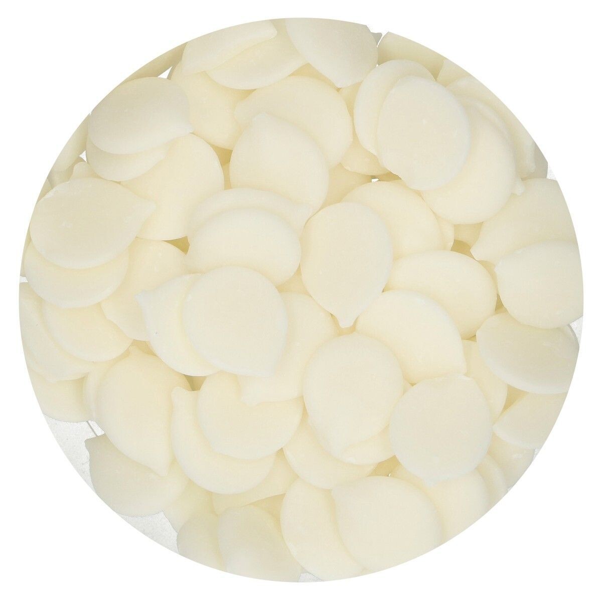 FunCakes Deco Melts -NATURAL WHITE -Άσπρο 1 Κιλό
