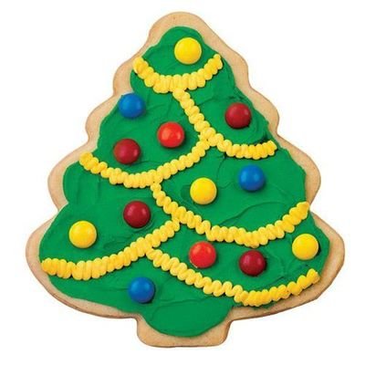 SALE!!! Wilton Metal Grippy Cutter -TREE - Κουπ πατ Χριστουγεννιάτικο Δέντρο με λαβή σιλικόνης 10εκ-