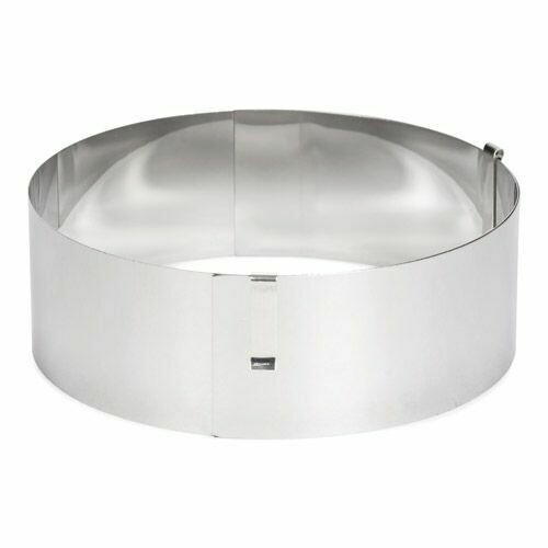 Patisse Adjustable Baking Frame -ROUND -Ανοξείδωτο Στρογγυλό Ρυθμιζόμενο Τσέρκι Διαμέτρου από 13εκ έως 31εκ