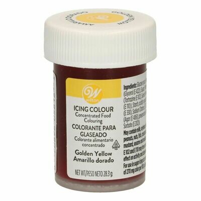 Wilton Icing Colour -GOLDEN YELLOW - Χρώμα σε Πάστα - Κίτρινο Χρυσό 28γρ