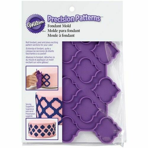 SALE!!! Wilton Silicone Precision Patterns -Trellis - Καλούπι Σιλικόνης με σχέδιο Πλέγμα