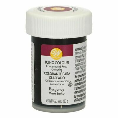 Wilton Icing Colour -BURGUNDY - Χρώμα σε Πάστα - Μπορντώ 28γρ