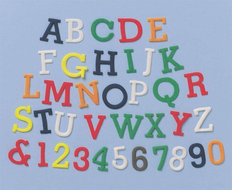 FMM Alphabet Tappit -SIMPLE -UPPERCASE &amp; Numbers - Κουπ πατ Λατινικό Αλφάβητο - Κεφαλαία Γράμματα &amp; Αριθμοί