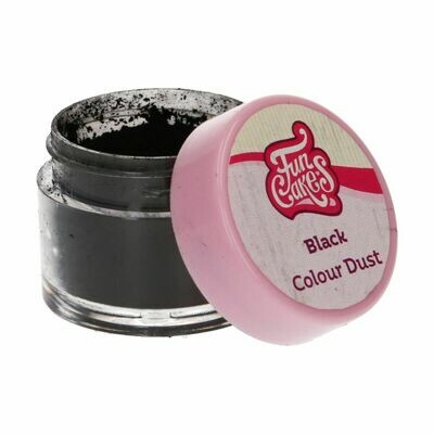FunCakes Edible Dust -MATT -BLACK - Βρώσιμη  Σκόνη Ματ - Μαύρο