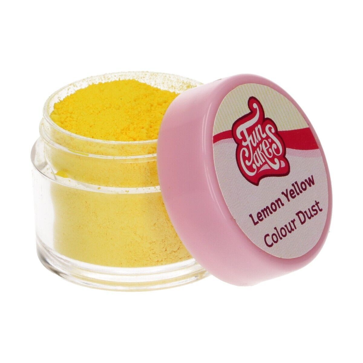 FunCakes Edible Dust -MATT -LEMON YELLOW - Βρώσιμη Σκόνη Ματ - Κίτρινο Λεμονί