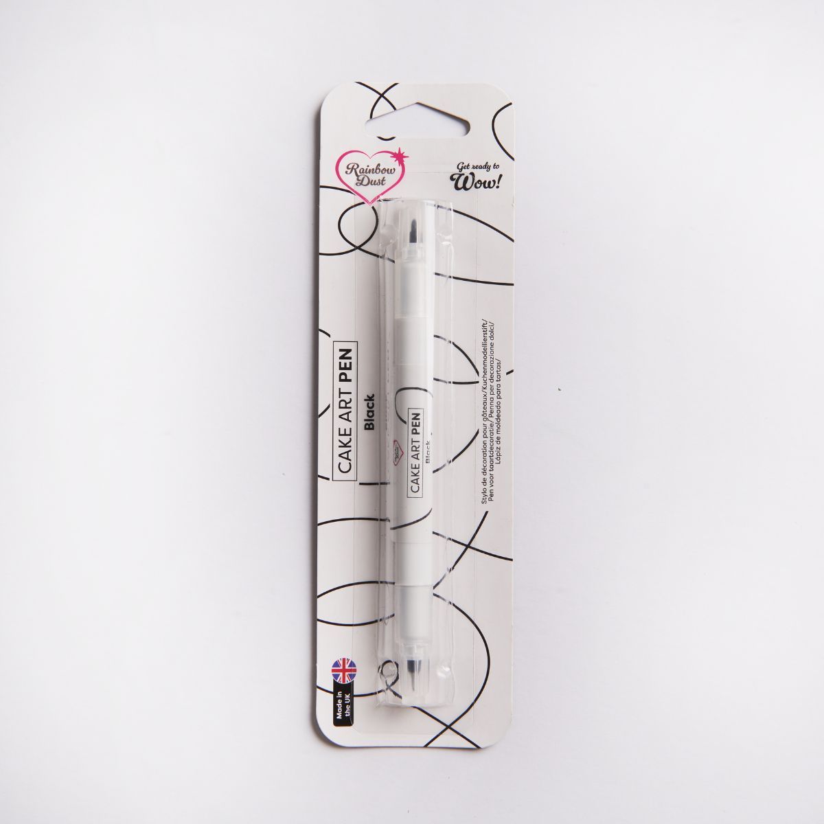 Rainbow Dust Food Pen -BLACK -Μαρκαδόρος Με Δύο Άκρες -Μαύρος