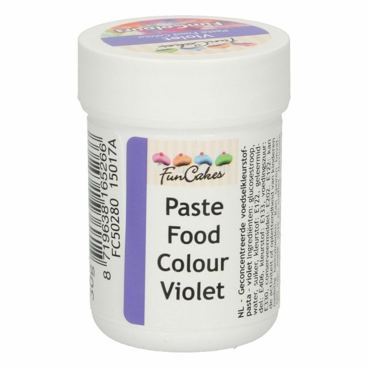 FunCakes FunColours PASTE -VIOLET - Χρώμα σε Πάστα - Βιολετί 30γρ