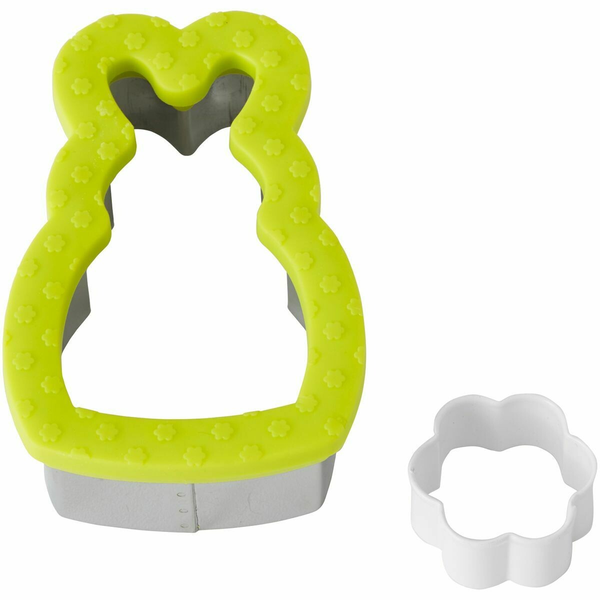 SALE!!! Wilton Easter Metal Grip Cutter -RABBIT and MINI FLOWER TAIL -Πασχαλινό Κουπ πατ Λαγός με Μινι Λουλούδι