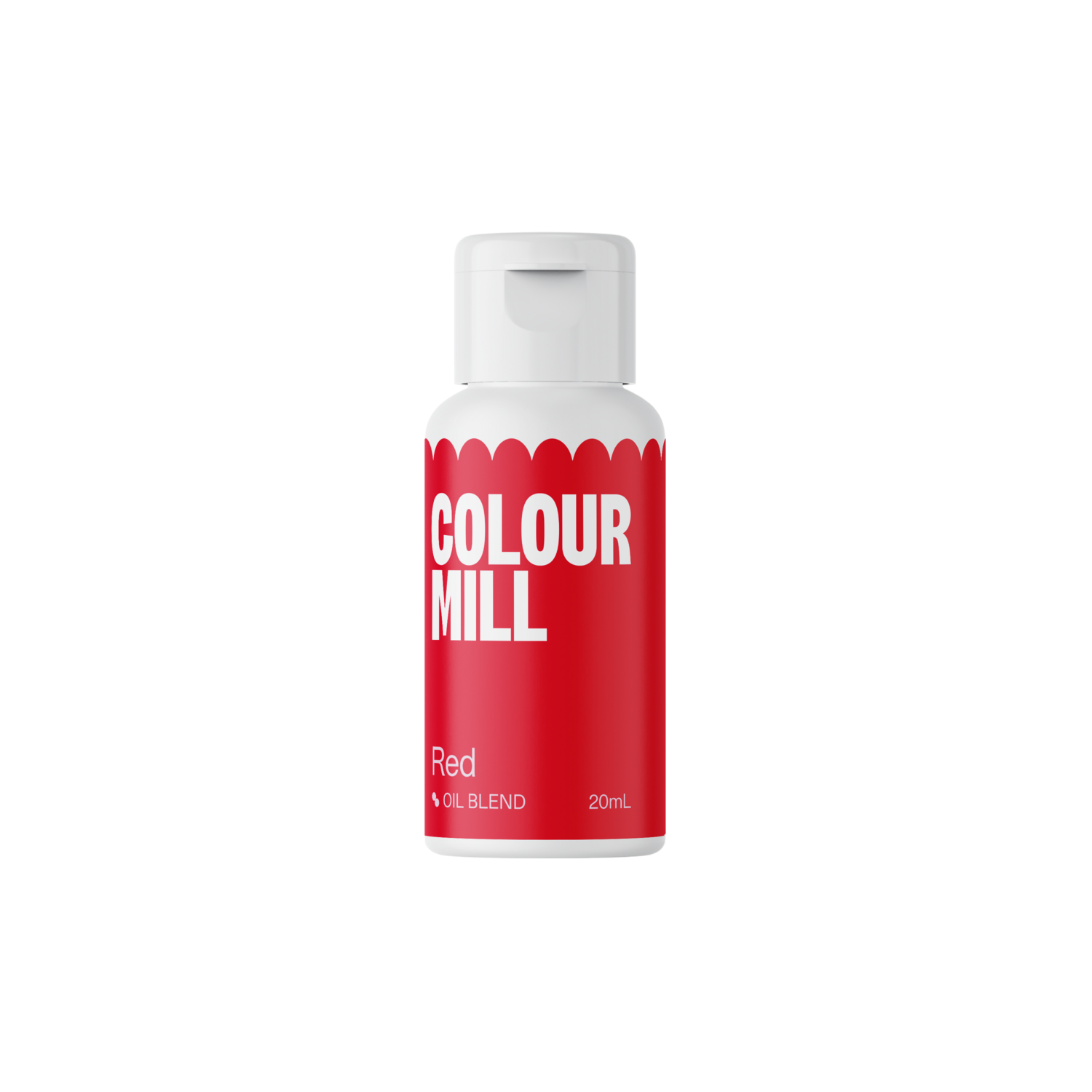 Colour Mill Oil Based Gel Colour - RED 20ml - Χρώμα Σοκολάτας σε Τζελ Κόκκινο