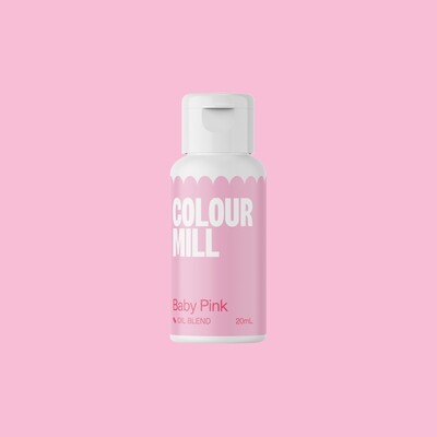 Colour Mill Oil Based Gel Colour - BABY PINK 20ml - Χρώμα Σοκολάτας σε Τζελ Απαλό Ροζ