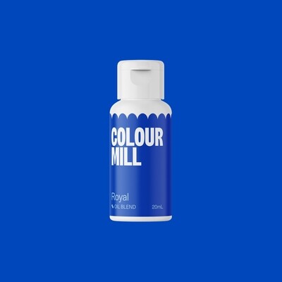 Colour Mill Oil Based Gel Colour - ROYAL 20ml - Χρώμα Σοκολάτας σε Τζελ Βασιλικό Μπλε