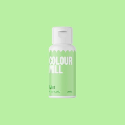 Colour Mill Oil Based Gel Colour - MINT 20ml - Χρώμα Σοκολάτας σε Τζελ Μέντα