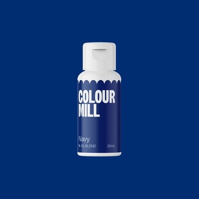 Colour Mill Oil Based Gel Colour - NAVY 20ml - Χρώμα Σοκολάτας σε Τζελ Ναυτικό Μπλε