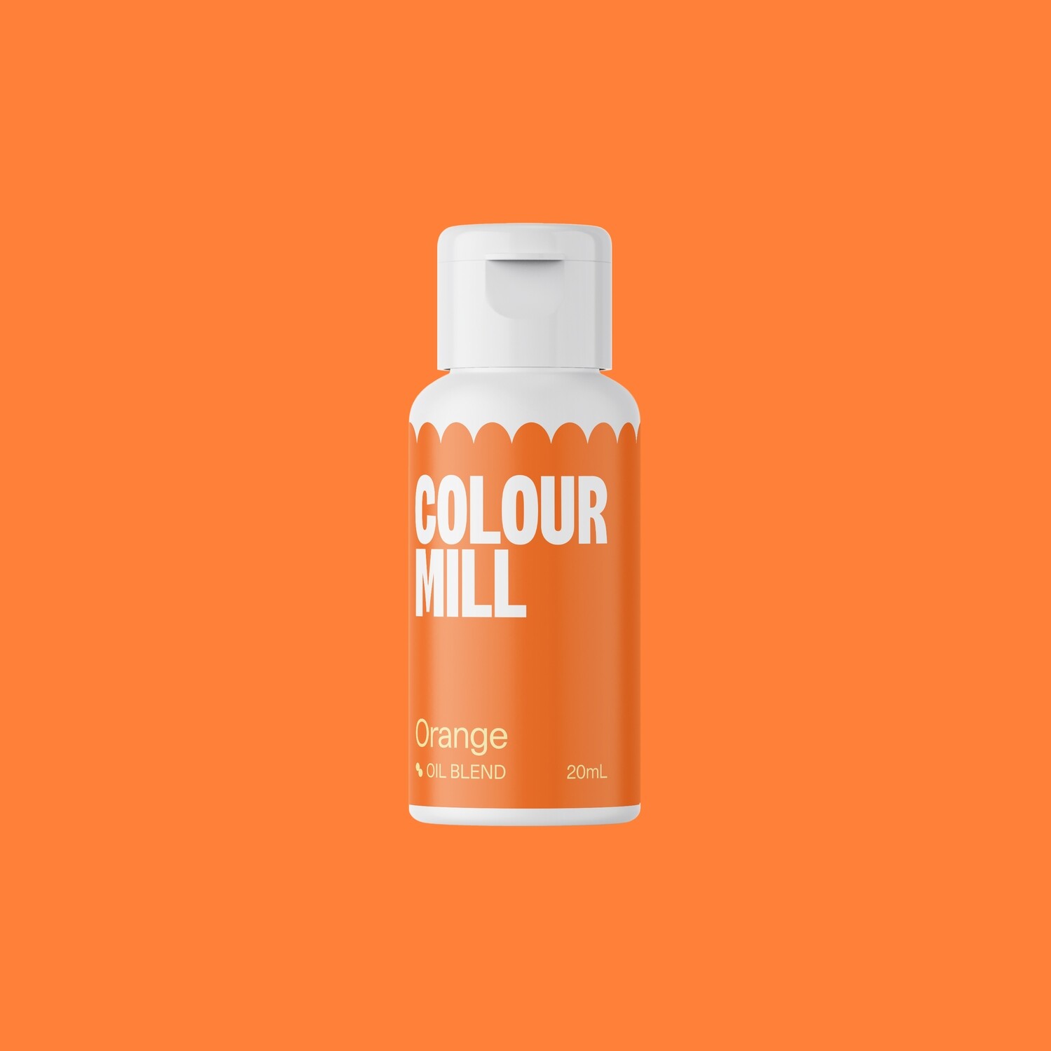 Colour Mill Oil Based Gel Colour - ORANGE 20ml - Χρώμα Σοκολάτας σε Τζελ Πορτοκαλί