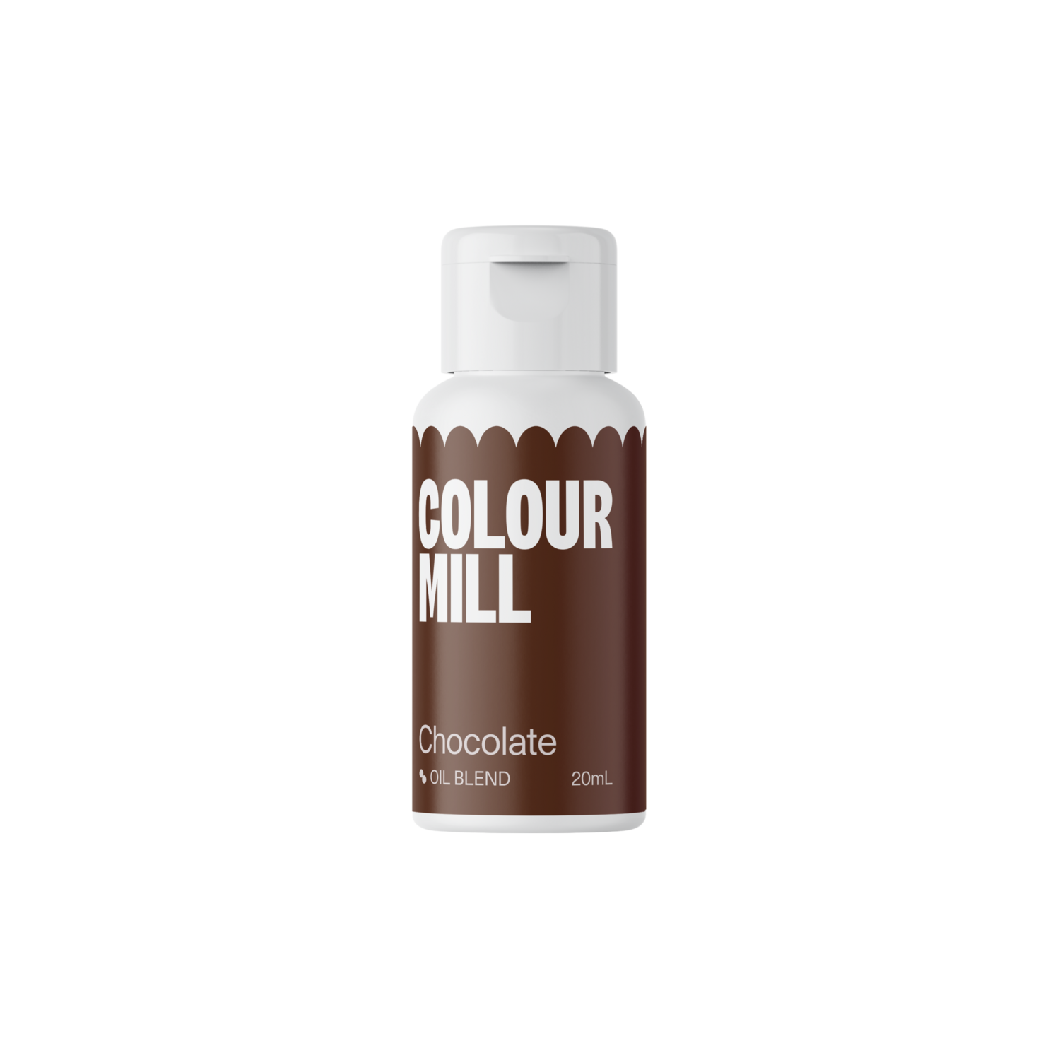 Colour Mill Oil Based Gel Colour - CHOCOLATE BROWN 20ml - Χρώμα Σοκολάτας σε Τζελ Καφέ