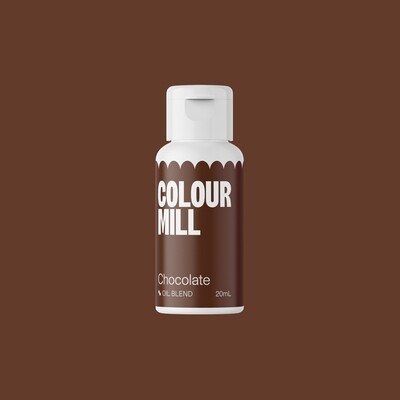 Colour Mill Oil Based Gel Colour - CHOCOLATE BROWN 20ml - Χρώμα Σοκολάτας σε Τζελ Καφέ