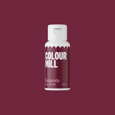 Colour Mill Oil Based Gel Colour - BURGUNDY 20ml - Χρώμα Σοκολάτας σε Τζελ Μπορντώ
