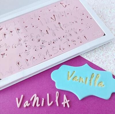 SALE!!! Sweet Stamp -Fonts -SMALL -VANILLA - Σφραγίδες Γράμματα Μικρό Μέγεθος