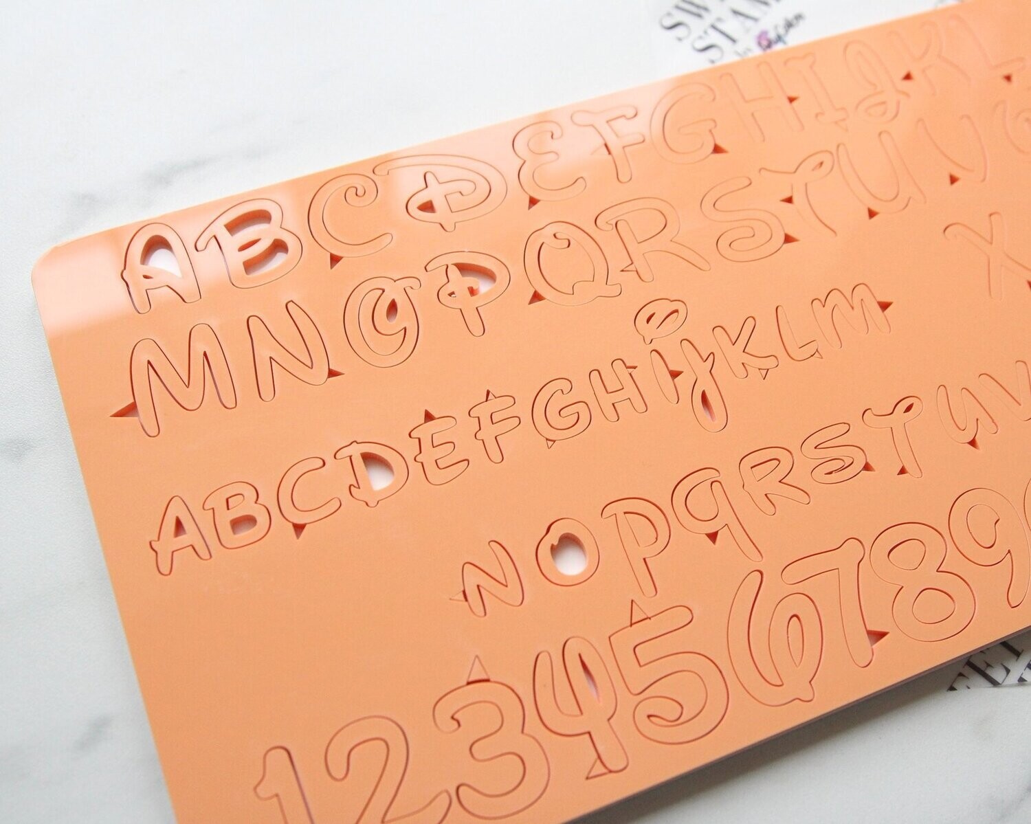 SALE!!! Sweet Stamp -Fonts -MEDIUM -MAGICAL - Σφραγίδες Γράμματα Μεσαίο Μέγεθος Disney/Ντίσνεϋ