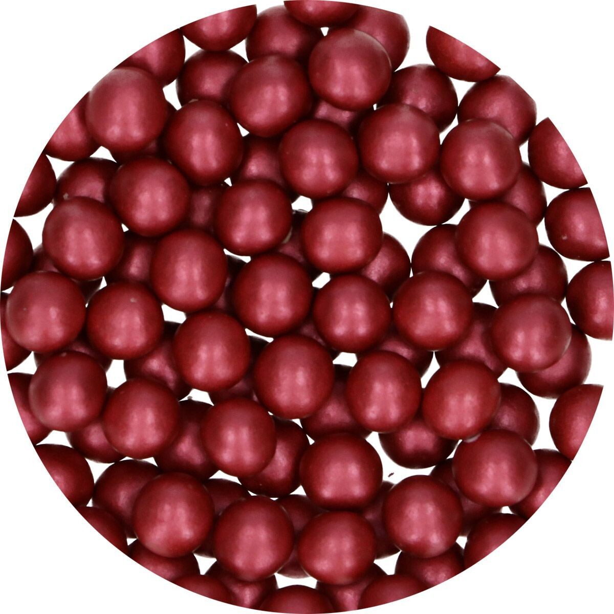 FunCakes Candy Choco Pearls Large Bordeaux 70γρ - Μεγάλες Σοκολατένιες Πέρλες Μπορντώ