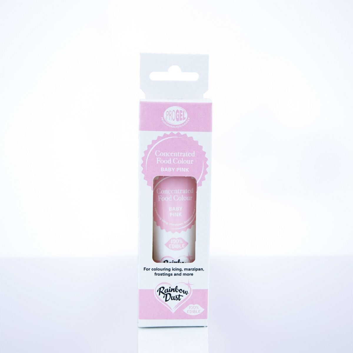 Rainbow Dust ProGel® -BABY PINK -Χρώμα Τζελ Απαλό Ροζ 25γρ