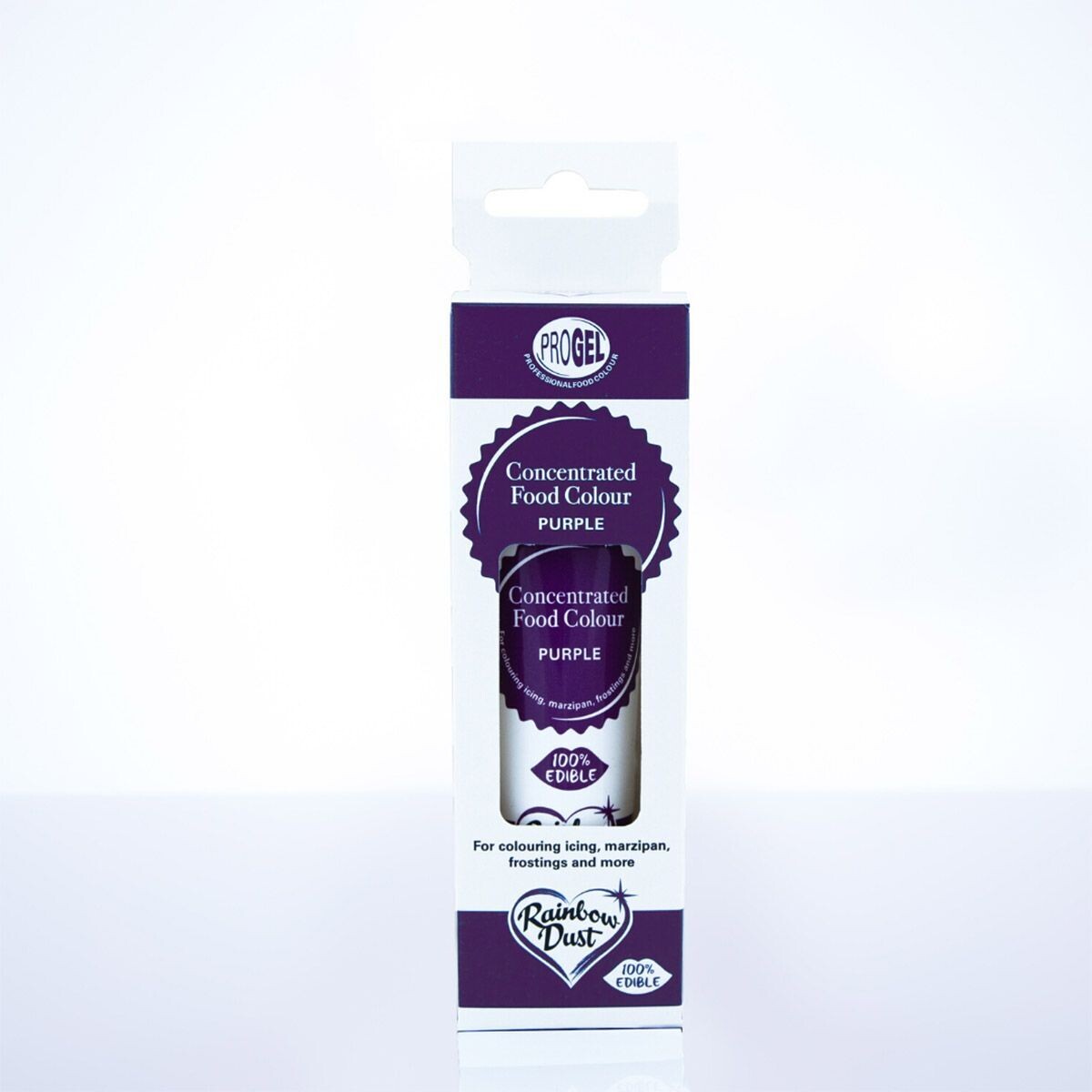 Rainbow Dust ProGel® -PURPLE -Χρώμα Τζελ  Μωβ 25γρ