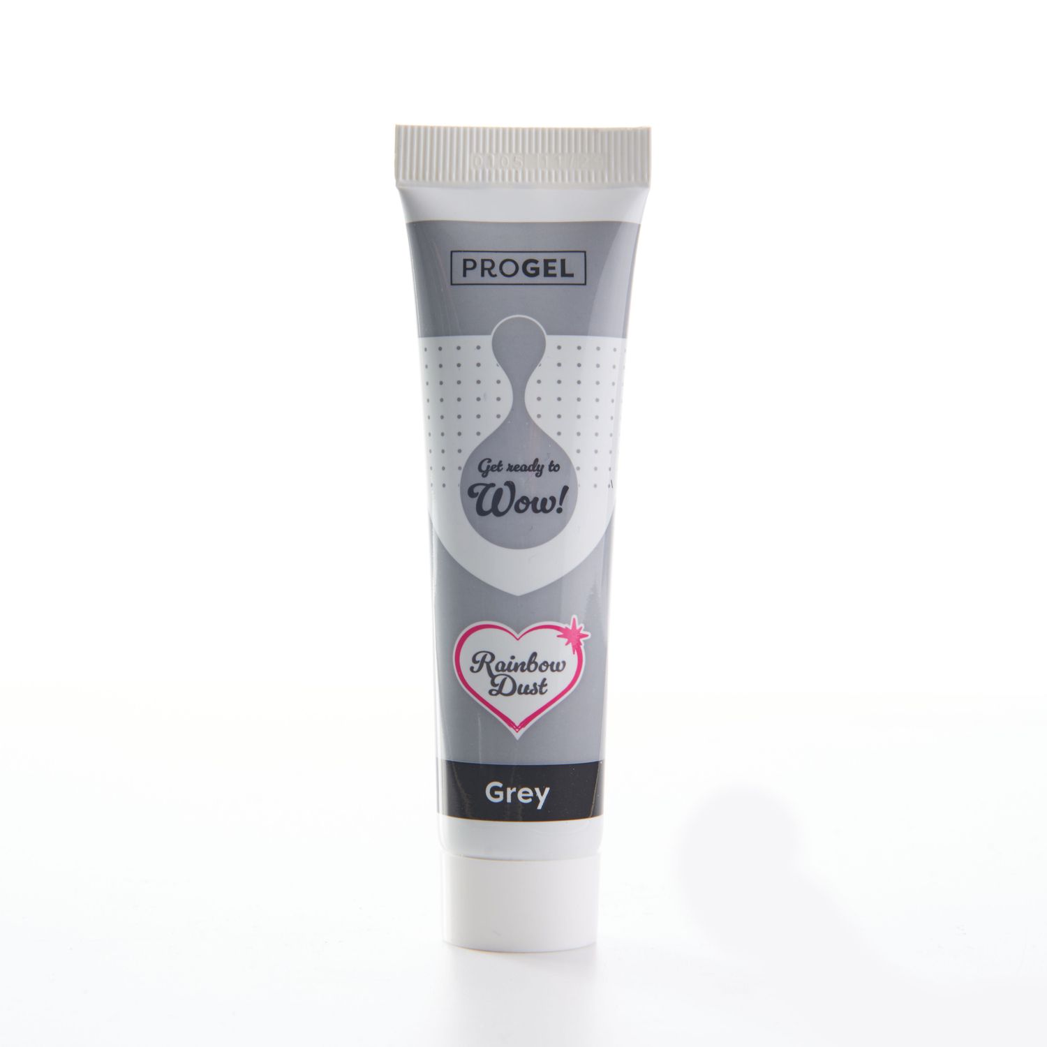 Rainbow Dust ProGel® -GREY -Χρώμα Τζελ  Γκρι 25γρ