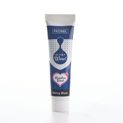 Rainbow Dust ProGel® -NAVY BLUE -Χρώμα Τζελ Ναυτικό Μπλε 25γρ