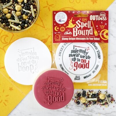 SALE!!! Sweet Stamp -OUTboss Spellbound -I SOLEMNLY SWEAR - Σφραγίδα με γράμματα Harry Potter