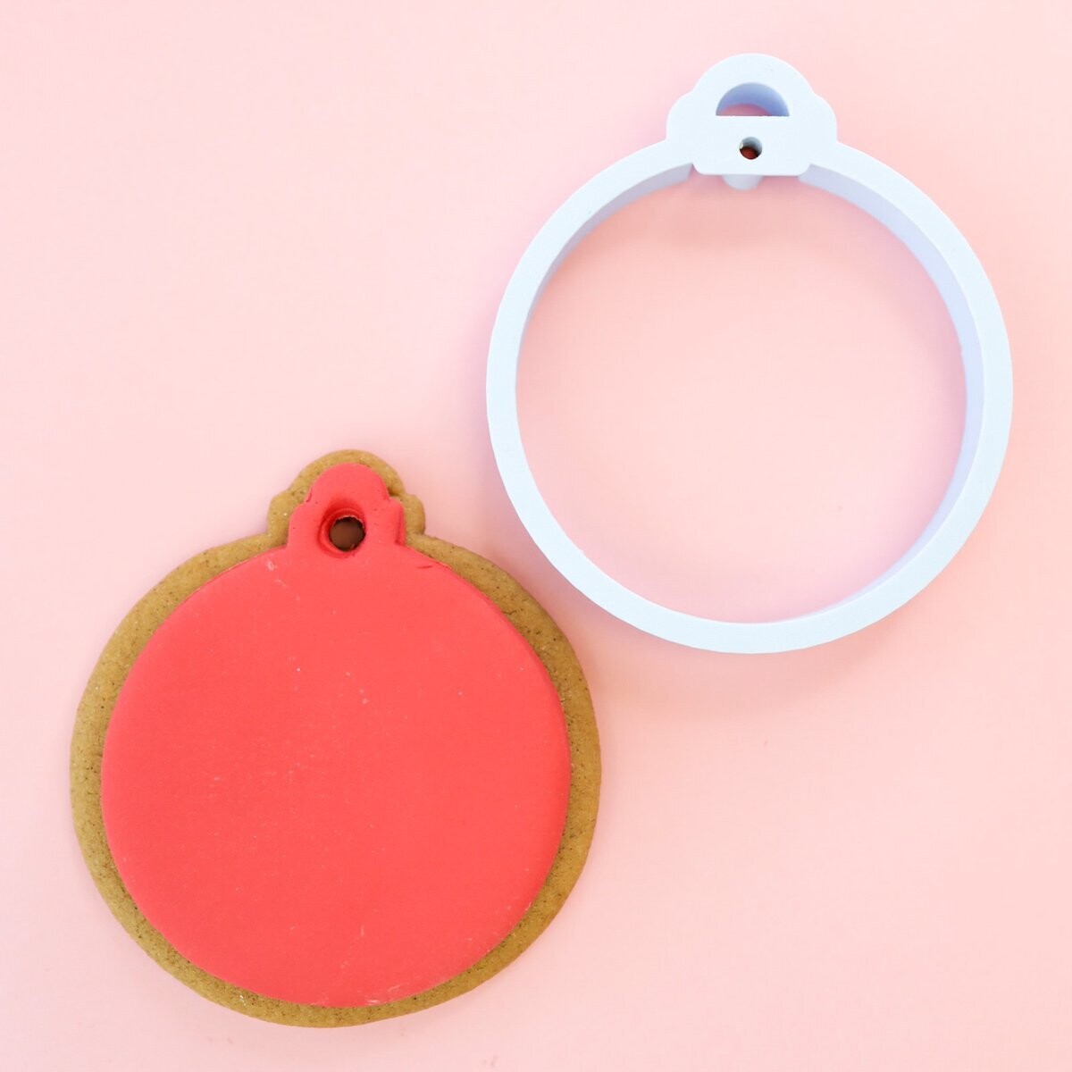 SALE!!! Sweet Stamp Cutter -BAUBLE- Κουπ Πατ Στολίδι Μπάλα