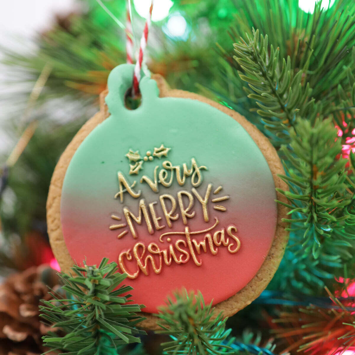 SALE!!! Sweet Stamp Cutter -BAUBLE- Κουπ Πατ Στολίδι Μπάλα