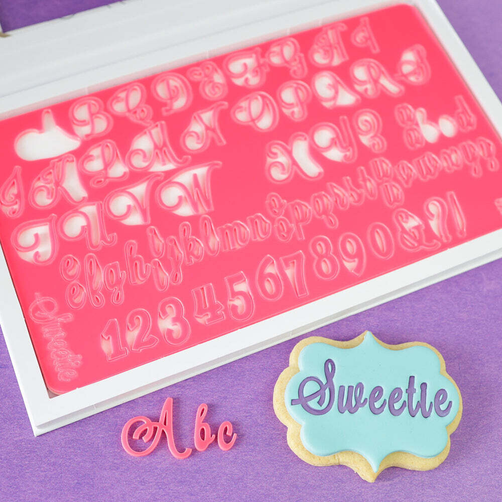 SALE!!! Sweet Stamp -Fonts -MEDIUM -SWEETIE - Σφραγίδες Γράμματα Μεσαίο Μέγεθος