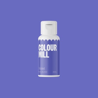 Colour Mill Oil Based Gel Colour - VIOLET 20ml - Χρώμα Σοκολάτας σε Τζελ Βιολετί