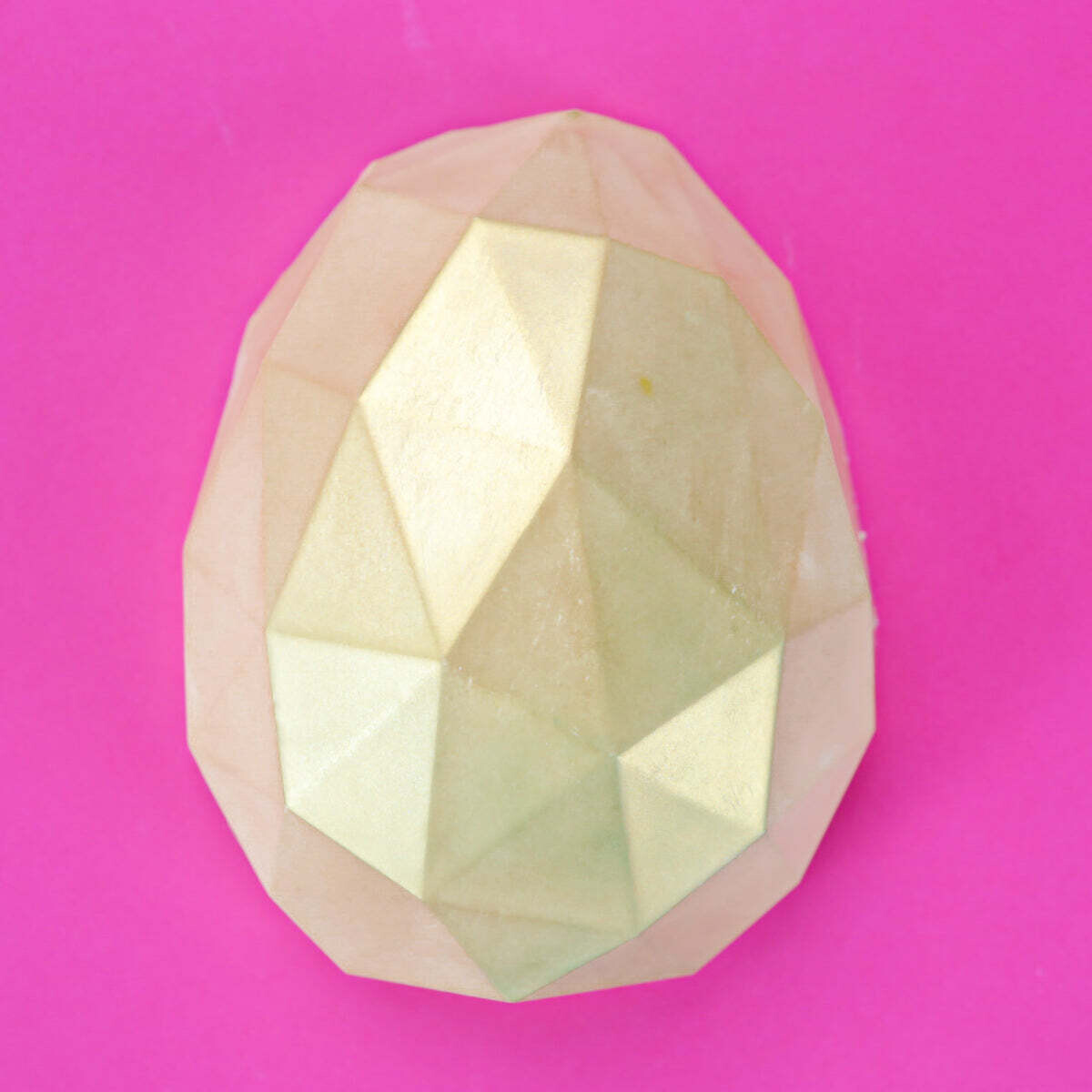 Sweet Stamp GEO EGG Chocolate Mould 14εκ - Πλαστικό Καλούπι για Γεωμετρικό Σοκολατένιο αυγό