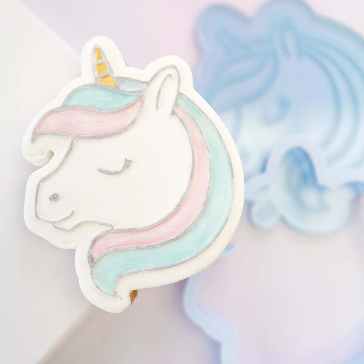 SALE!!! Sweet Stamp -OUTboss Stamp 'n Cut -UNICORN- Κουπ Πατ και Σφραγίδα Μονόκερος