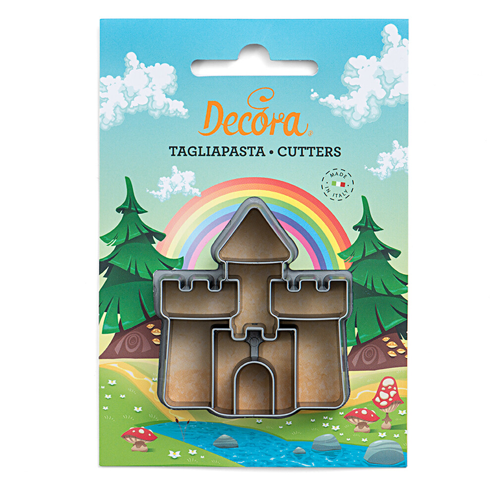 SALE!!! DECORA Cutters -CASTLE - Πλαστικό κουπ πατ Κάστρο