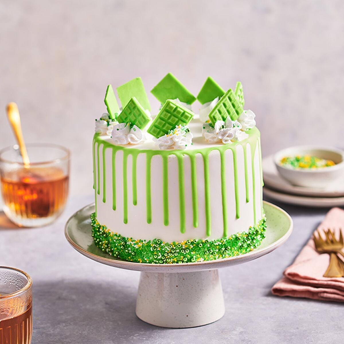 SALE!!! FunCakes Choco Drip -SPRING GREEN 180g - Drip σοκολάτας Ανοιχτό Πράσινο ΑΝΑΛΩΣΗ ΚΑΤΑ ΠΡΟΤΙΜΗΣΗ 31/10/26