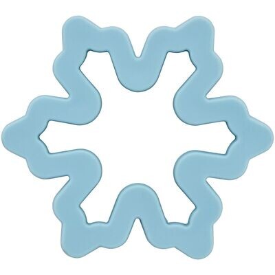 SALE!!! Wilton Metal Grippy Cutter -SNOWFLAKE - Μεταλλικό Κουπ πατ 10.5εκ Χιονονιφάδα με Λαβή σιλικόνης