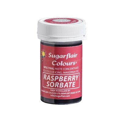 Sugarflair Paste Colours -RASPBERRY SORBATE -Χρώμα σε Πάστα Ροζ του Βατόμουρου - 25γρ