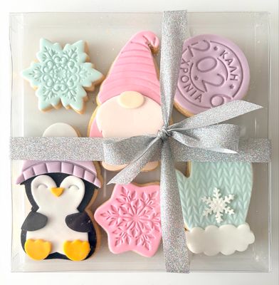 CLEAR LIDDED BOX for COOKIES  - Διάφανο Τετράγωνο Κουτί για μπισκότα με καπάκι 18εκ x 18εκ x 2εκ - ΜΟΝΟ ΓΙΑ ΠΑΡΑΛΑΒΗ ΑΠΟ ΤΟ ΚΑΤΑΣΤΗΜΑ