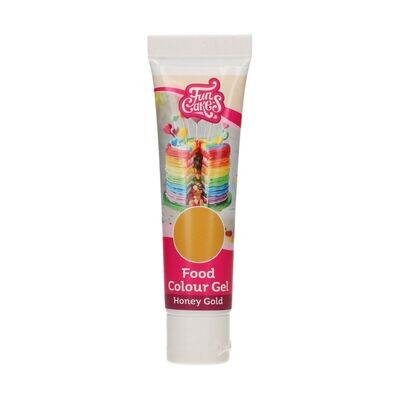 FunCakes FunColours GEL -HONEY GOLD -Χρώμα Τζελ Μελί - 30γρ